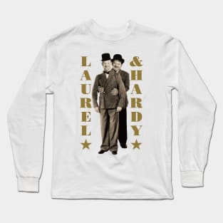 Laurel & Hardy Long Sleeve T-Shirt